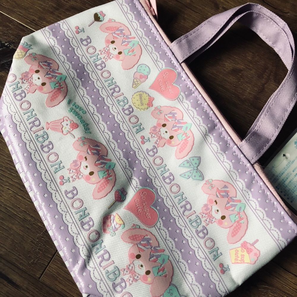 BON BON RIBBON-Imported (NWT) Insulated Lunch Bag & Ice Pack - Picture 10 of 15